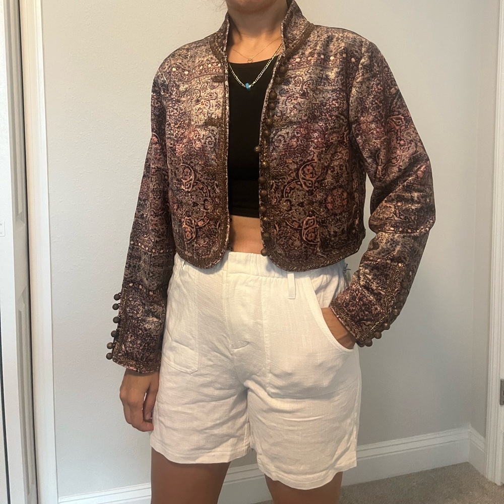 Soft Surroundings - Icon Velvet Bolero